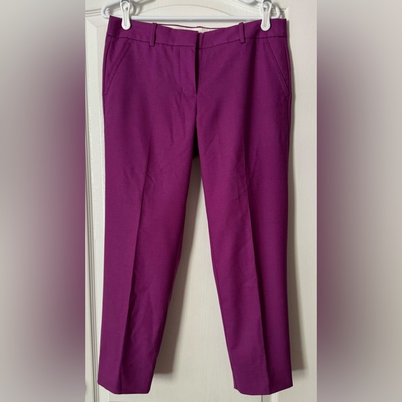 NWT J. Crew Wool Blend Skimmer Pant City Fit - Picture 3 of 8